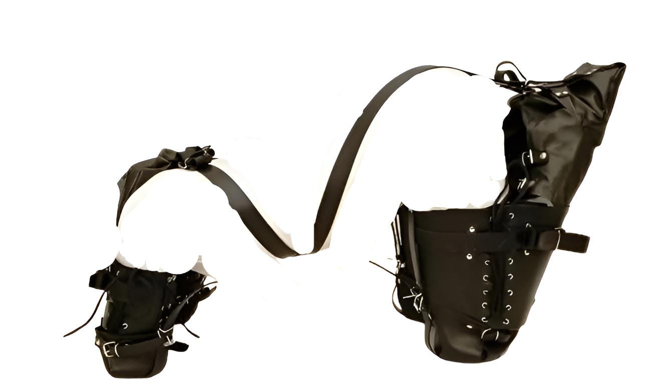 Pet Crawler Arm and Leg Set | Play Crawler Accessories | Leather Restraint Kit | Unique Gift for Her