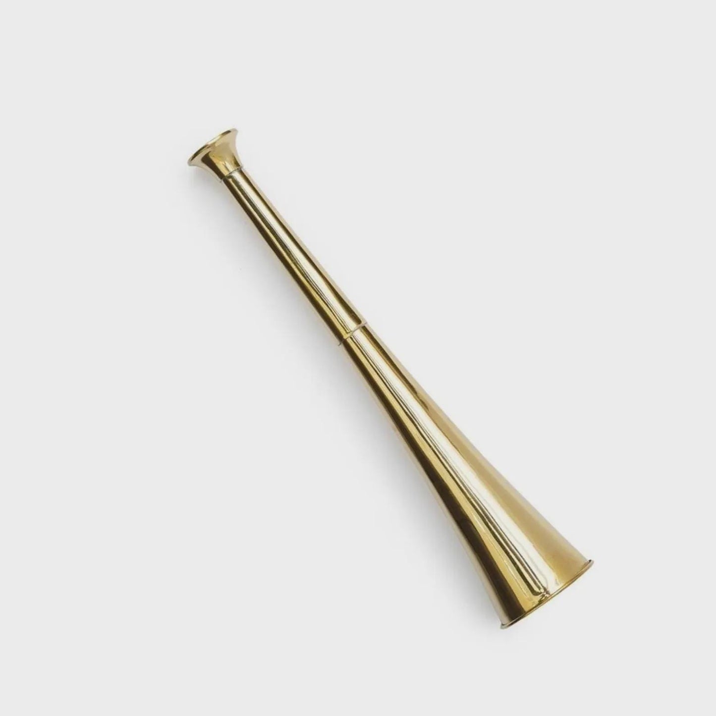 Handcrafted Fox Hunting Horn - Copper & Brass Huntsman Decor