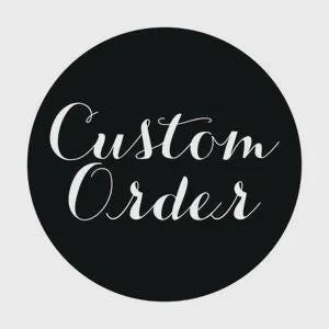 Customized charges for text engraving on Apron