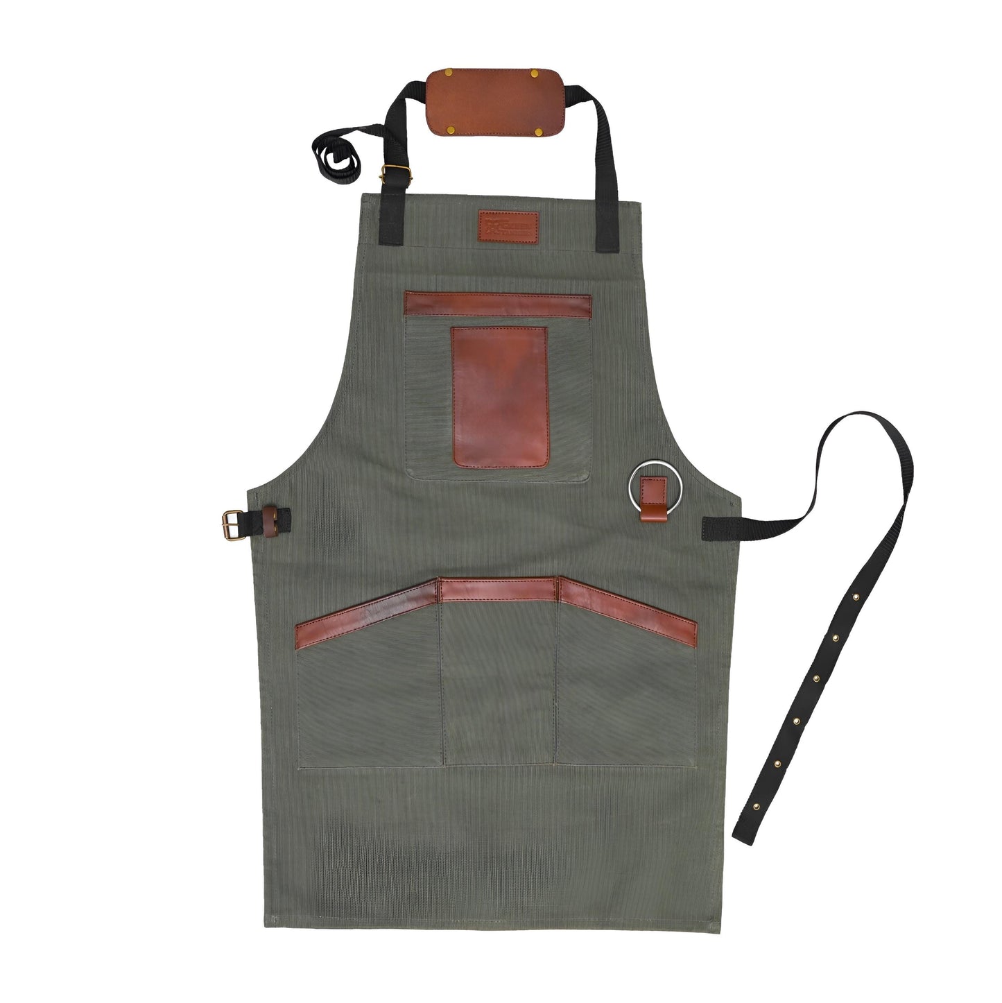 Canvas Apron - Workshop , Bartender's, Embroidered Kitchen, Barbeque , Bartender, Chef Aprons