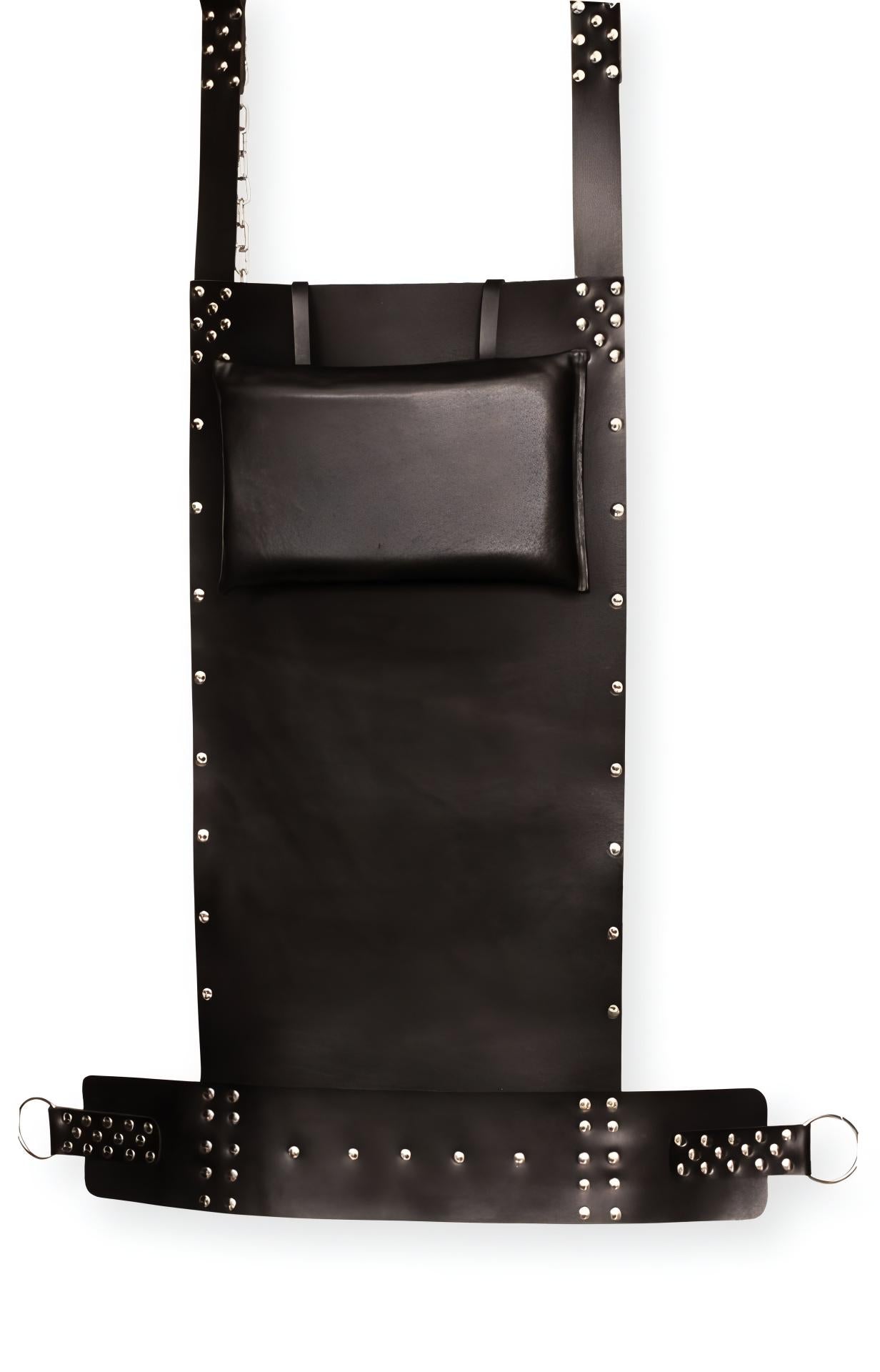 Premium Handmade Black Leather Sling