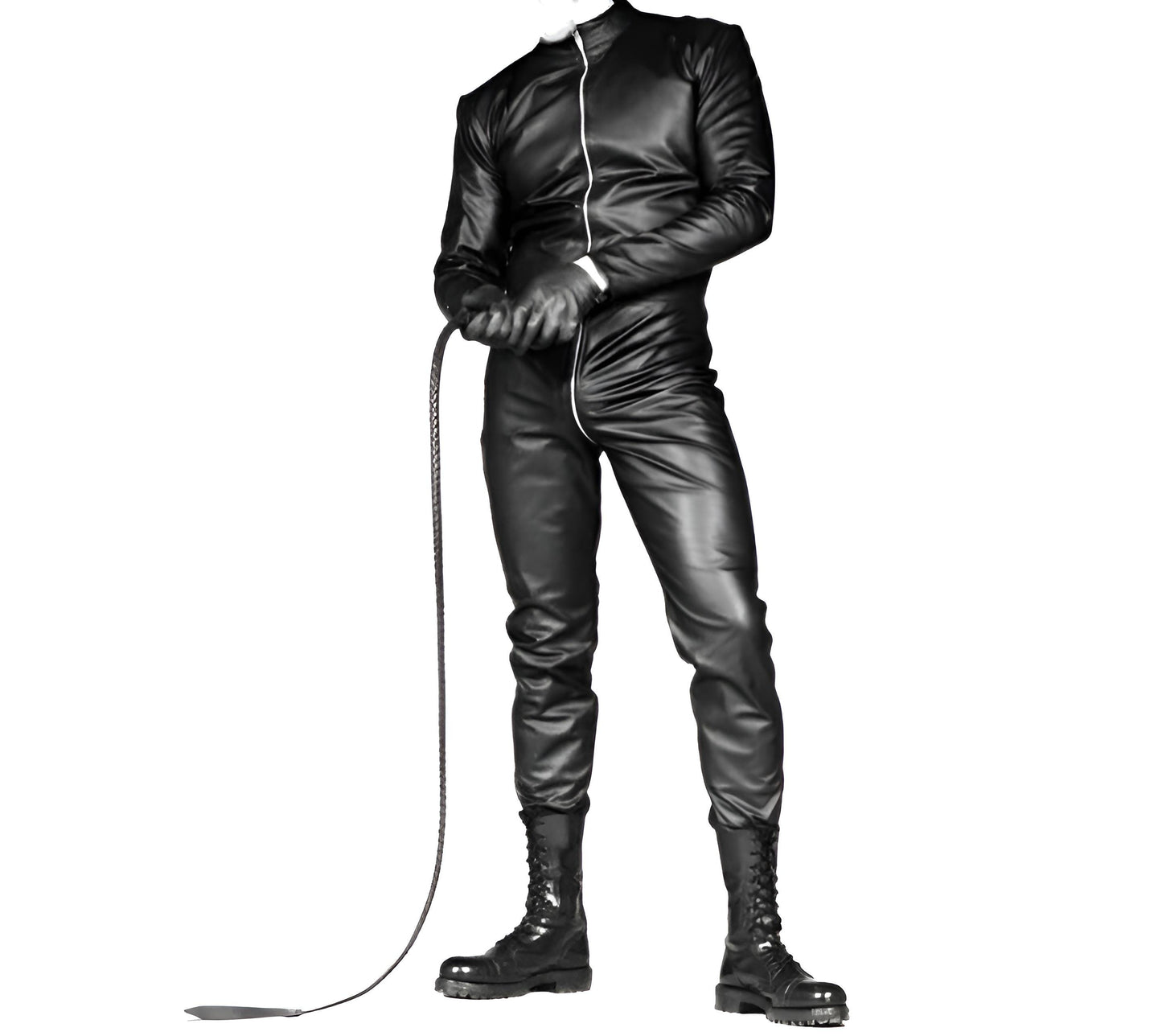 Leather BDSM Catsuit