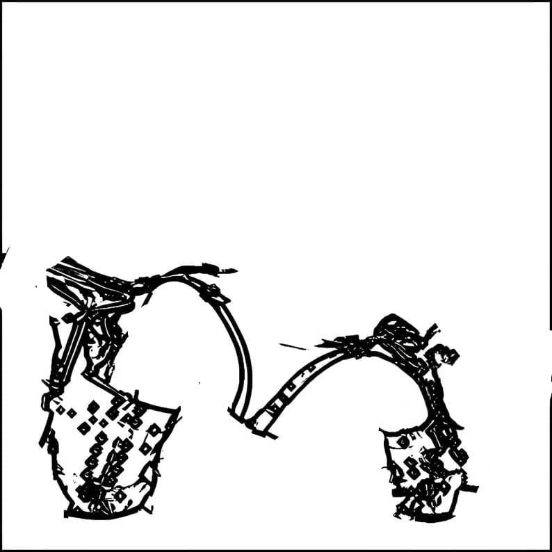 Leather Pet Crawler Harness – Adjustable Full Body Cowhide Restraint