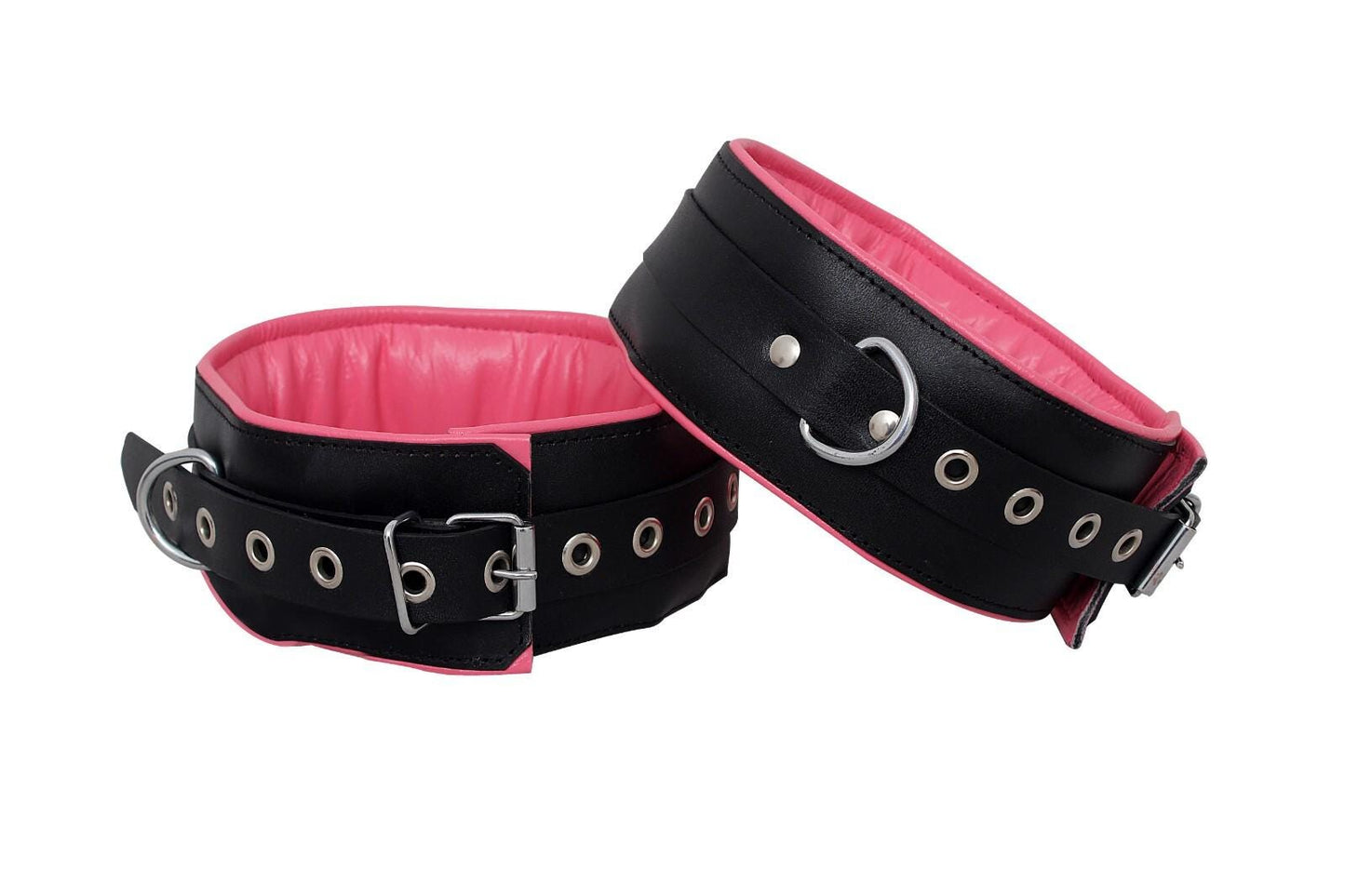 Cuffs Set | Adjustable 7-pcs Waist Belt, Thigh, Wrist & Ankle Cuffs with Connector – Full Restraint Set - Blackpink inspired - Personalized