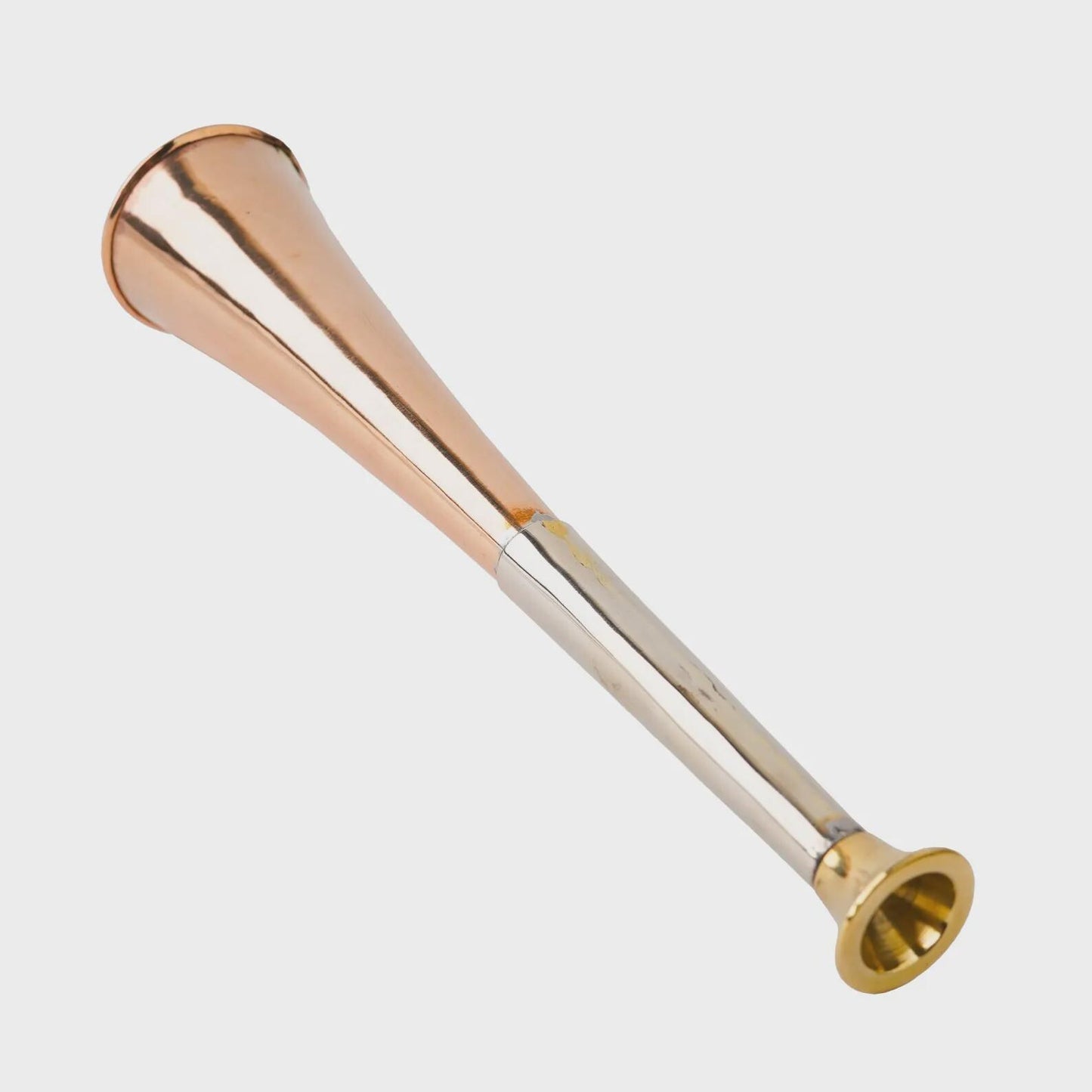 Handcrafted Fox Hunting Horn - Copper & Brass Huntsman Decor