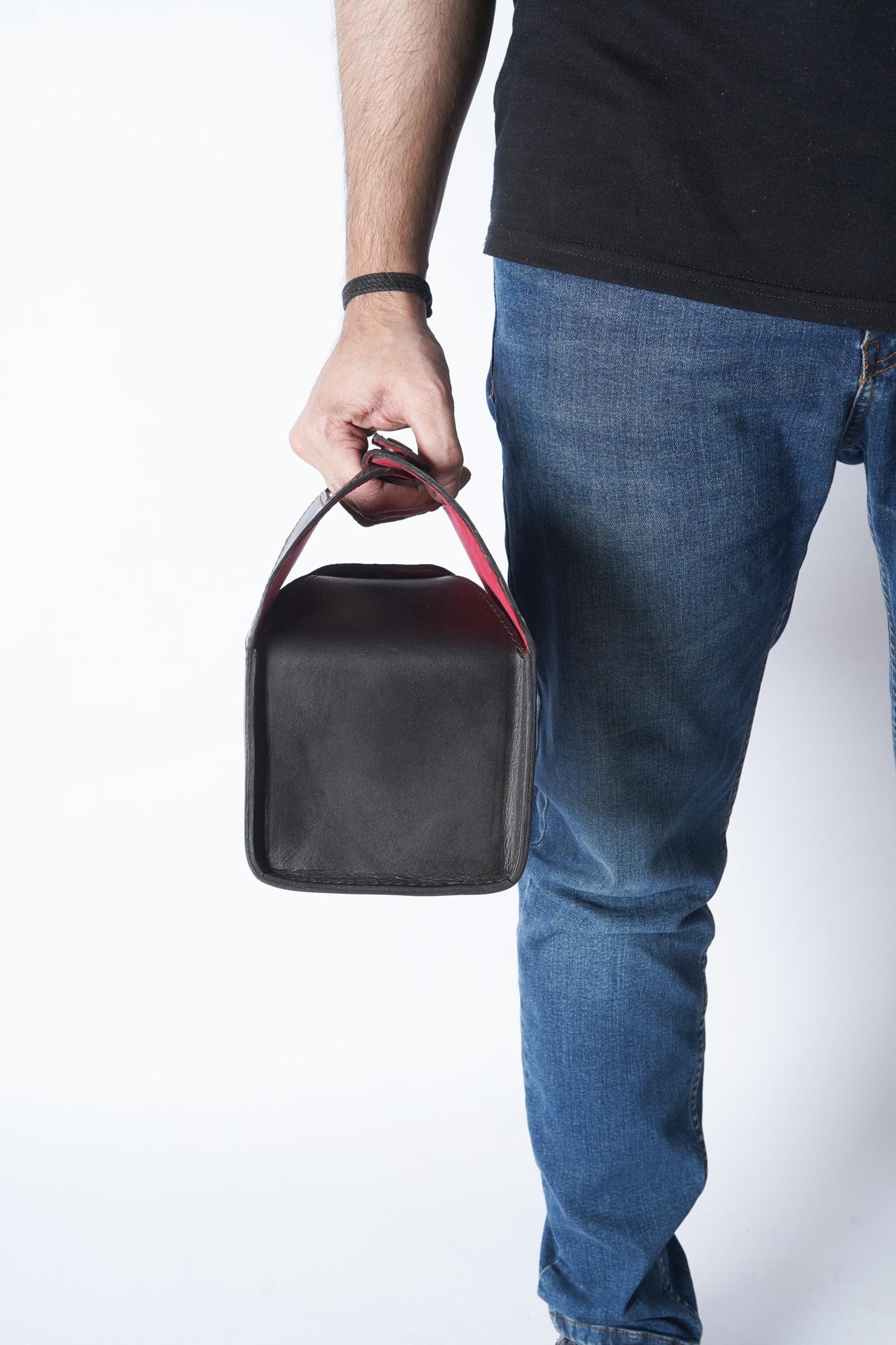 Handmade Leather Utility Belt Pouch: Rustic Field Bag, Heritage Style
