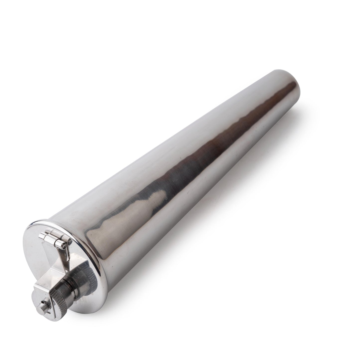 Leather Hunting Flask with Saddle Attach Case - Stainless Steel 11oz