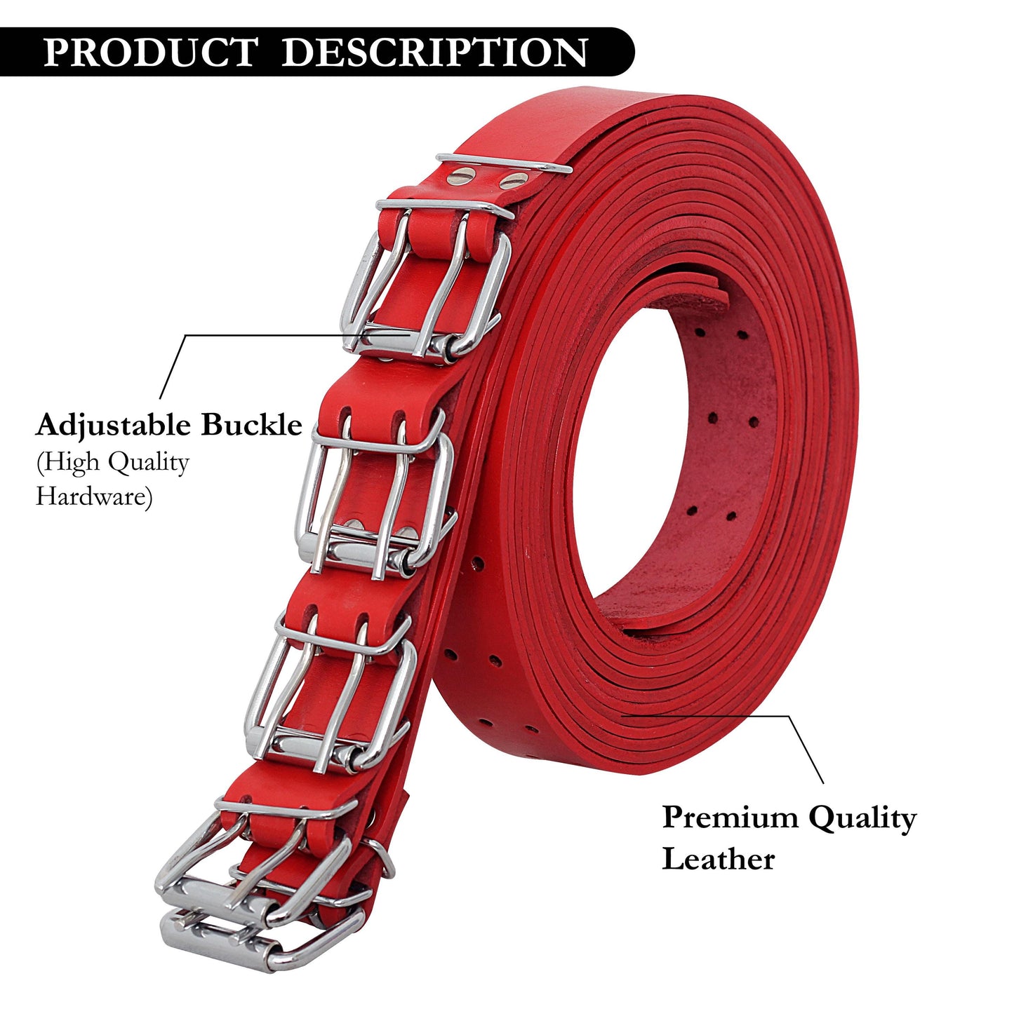 Handmade Leather Restraint Set | Adjustable Play Gear for Couples | Luxury Roleplay Accessories & Bedroom Organizer