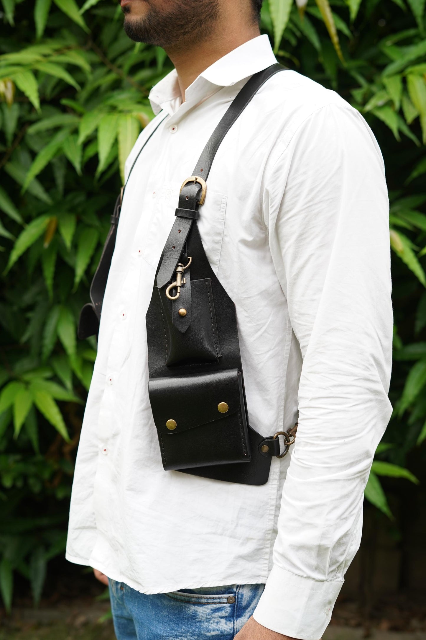 Leather Holster Bag, Shoulder Utility Bag Hip Holster Bag Wist Bag Utility Bag Hip Holster Bag Wist Bag Utility Bag