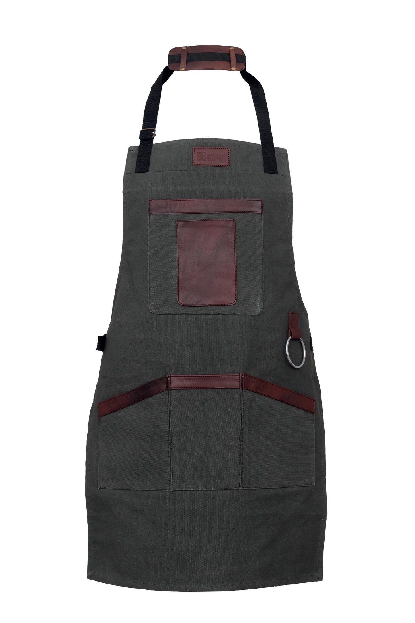 Leather & Canvas Apron: Chef, Woodworking, BBQ - Handmade