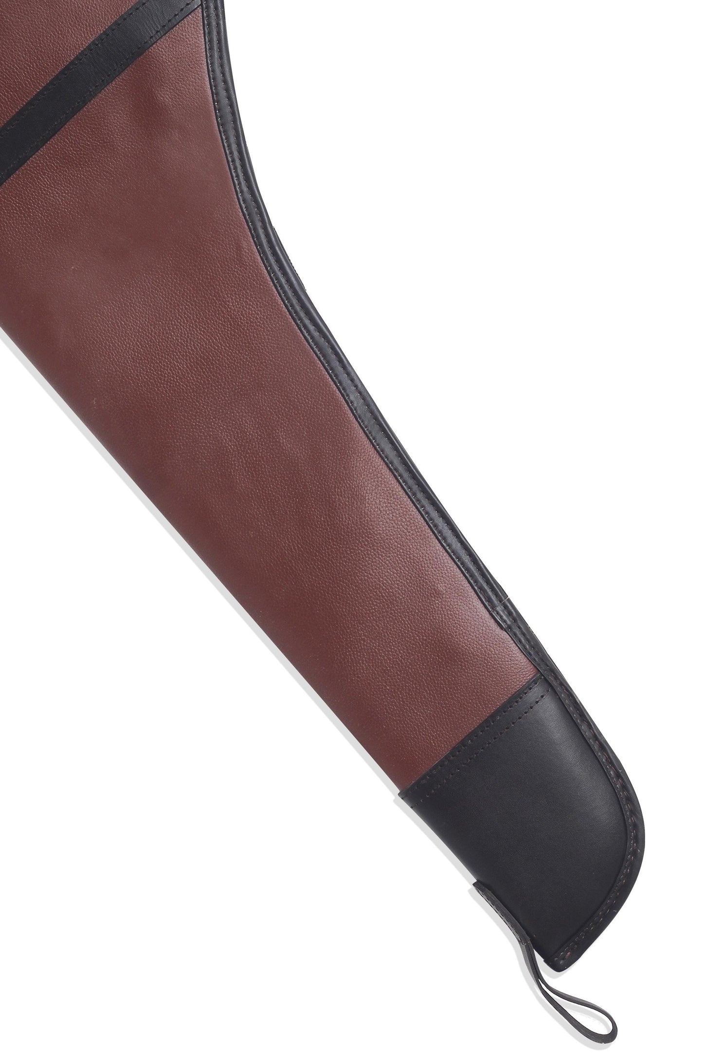 Handmade Leather Hunting Slip Case: Padded Weather-Resistant Gear Bag