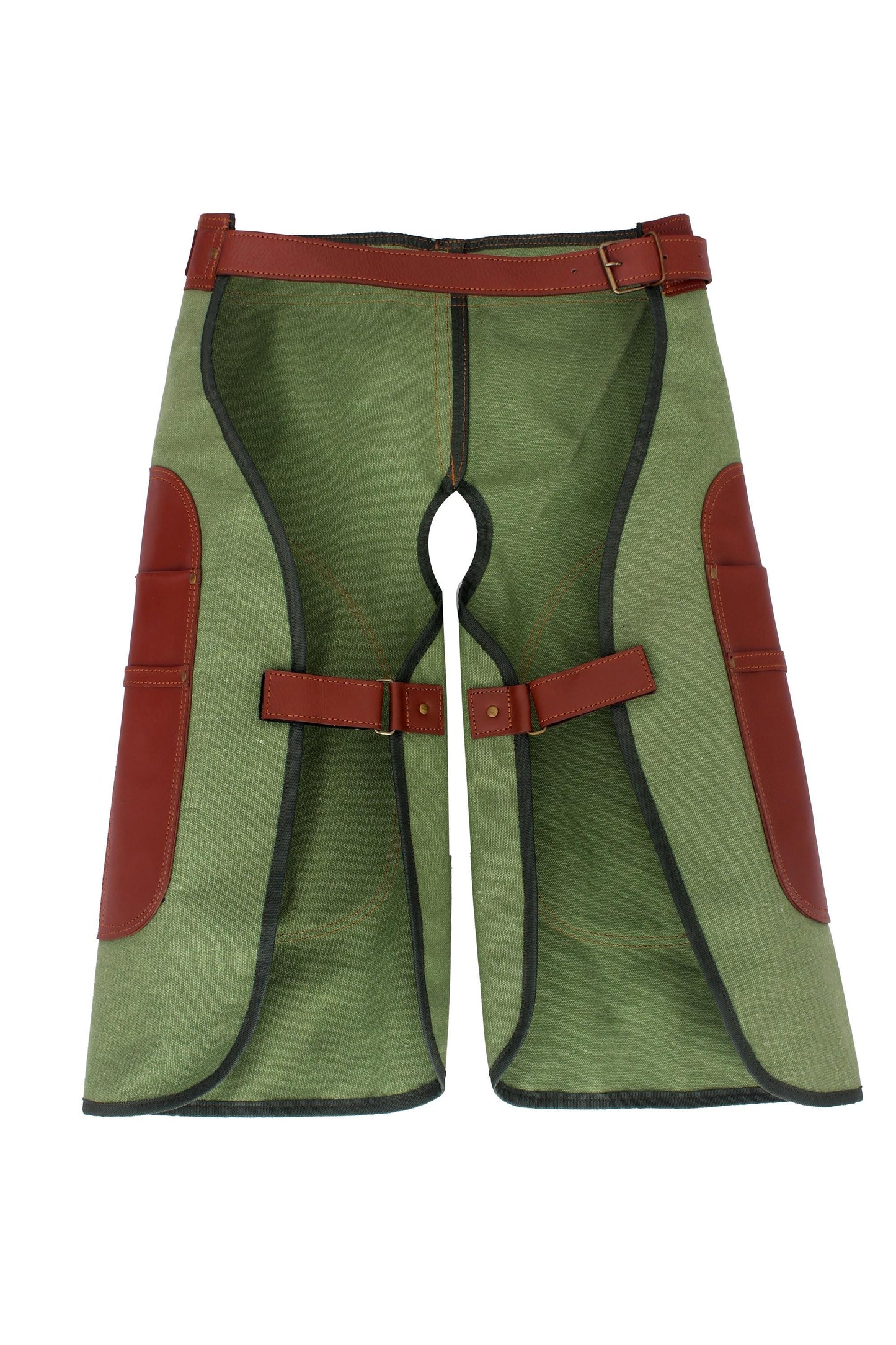 Canvas & Leather Work Apron: Farrier, Chef, Woodworking - Adjustable Fit
