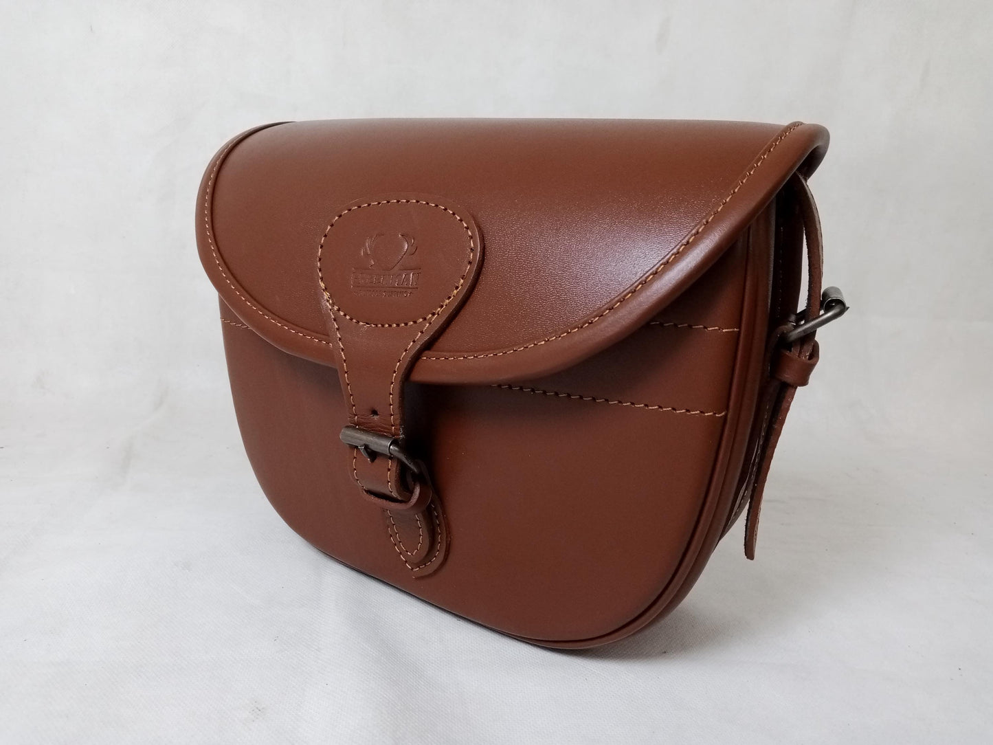 Handmade Leather Cartridge Bag, 100+ Shells, Hunting Accessory