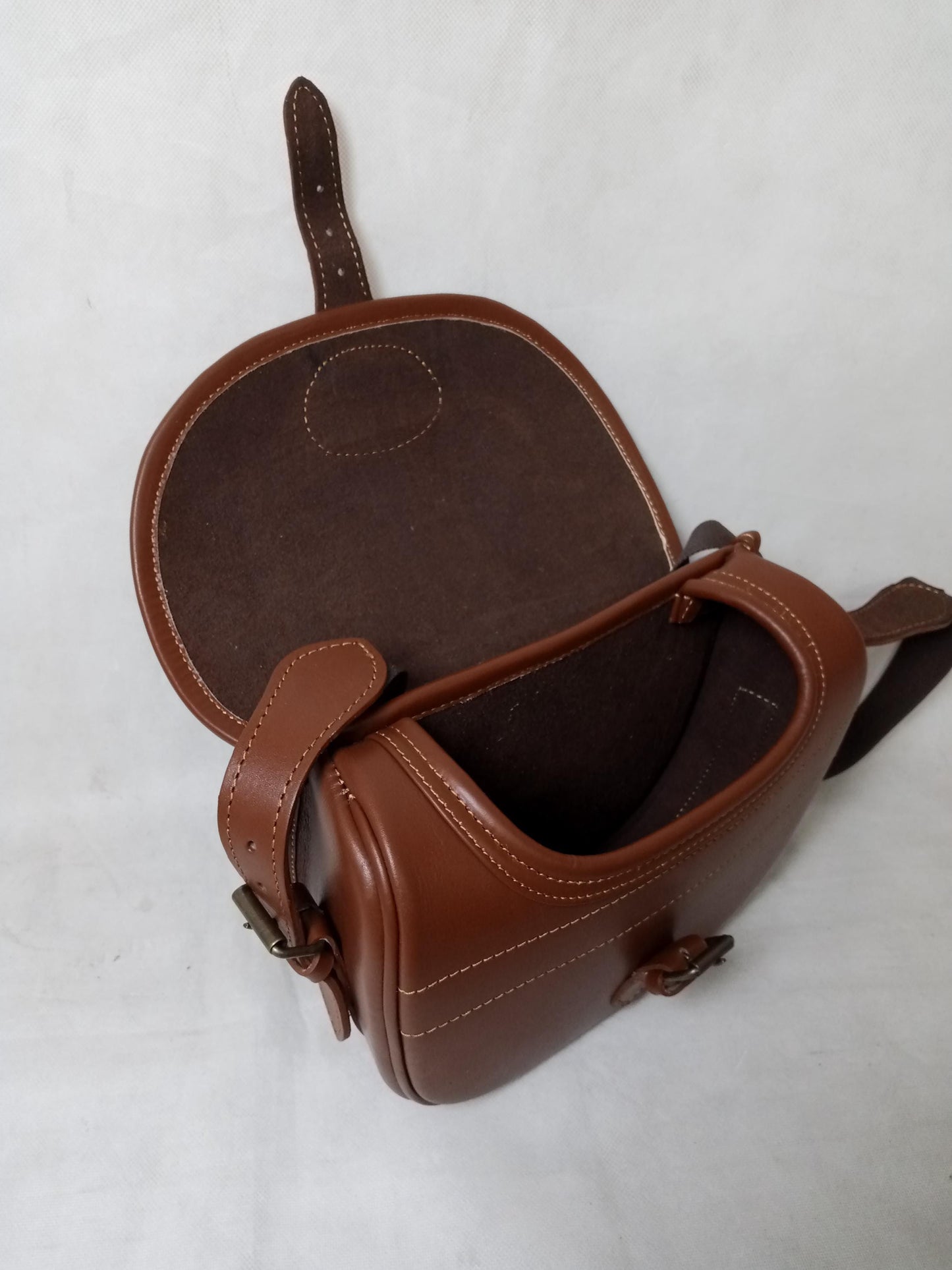 Handmade Leather Cartridge Bag, 100+ Shells, Hunting Accessory