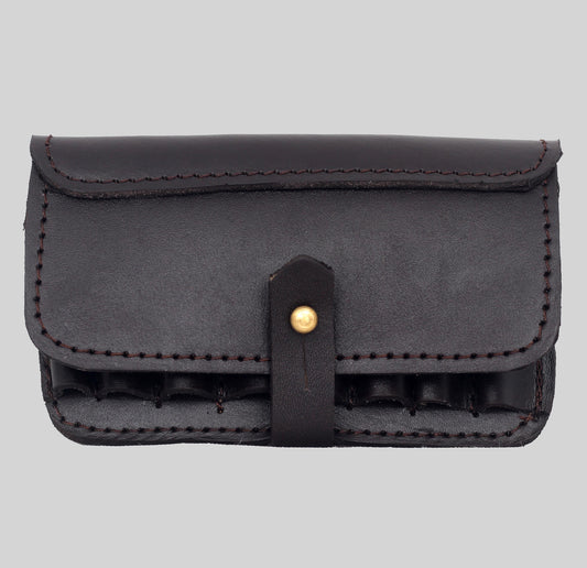 Leather Ammo Case Cartridge Holder Shell Pouch ,308 Caliber Christmas Gift